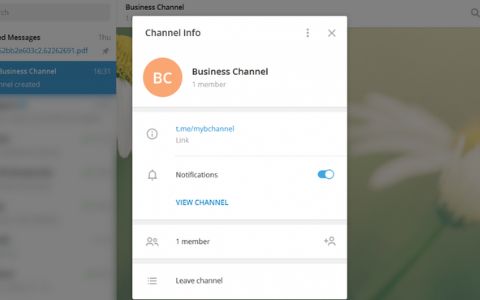 如何在 Telegram 上创建频道业务?(教学)-Telegram官网下载